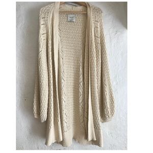 Sooo cute really! knit cardigan with bell sleeves
